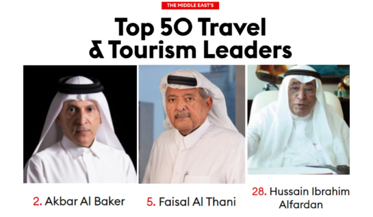 Forbes Middle East's Top 50 Travel & Tourism Leaders features three Qataris
